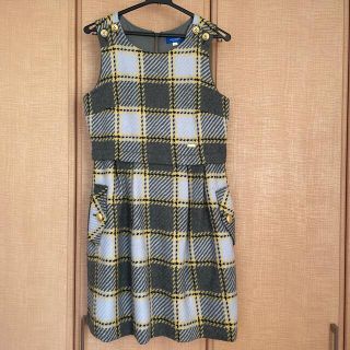 ブルーレーベルクレストブリッジ(BLUE LABEL CRESTBRIDGE)のブルーレーベルクレストブリッジ　ワンピース　38サイズ(ひざ丈ワンピース)