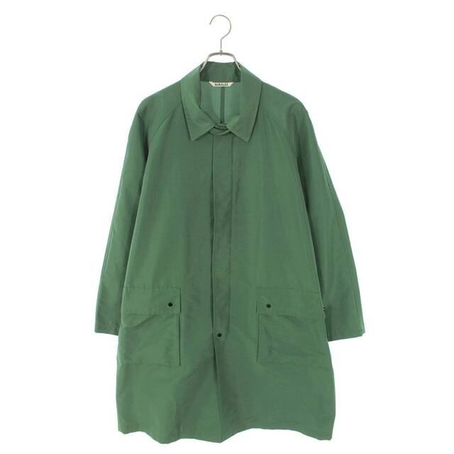 AURALEE(オーラリー)のオーラリー 22SS SILK POLYESTER GROSGRAIN SOUTIEN COLLAR COAT A22SC01GR シルクポリエステルグログランステンカラーコート メンズ 4 メンズのジャケット/アウター(その他)の商品写真