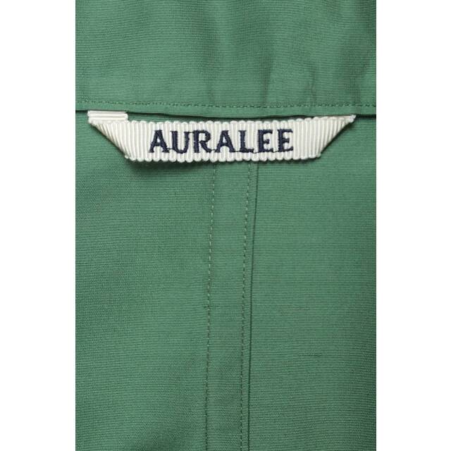 AURALEE(オーラリー)のオーラリー 22SS SILK POLYESTER GROSGRAIN SOUTIEN COLLAR COAT A22SC01GR シルクポリエステルグログランステンカラーコート メンズ 4 メンズのジャケット/アウター(その他)の商品写真