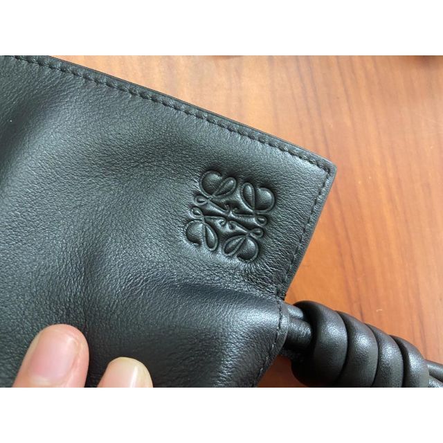 ロエベ ミニフラメンコ クラッチバッグ ショルダーバッグ ブラック 2