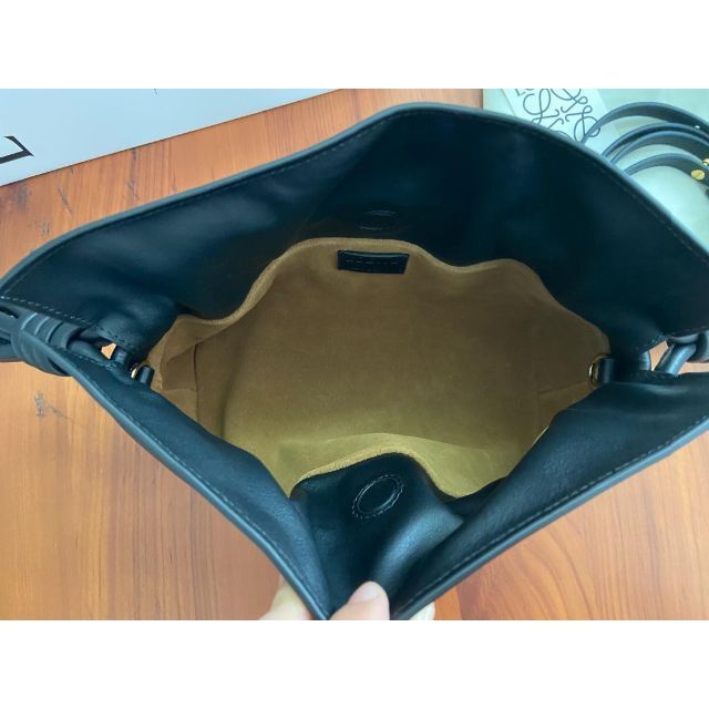 ロエベ ミニフラメンコ クラッチバッグ ショルダーバッグ ブラック 3