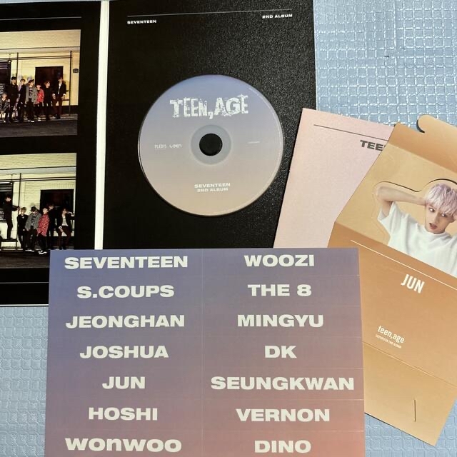 seventeen teen age アルバム エンタメ/ホビーのCD(K-POP/アジア)の商品写真