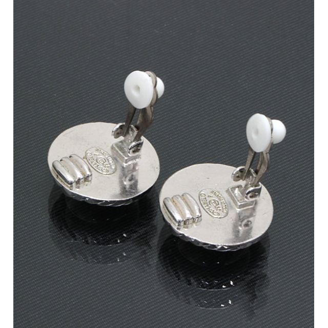美品 シャネル ココマーク ツイストサークル イヤリング 99P【58017