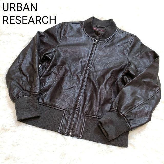 URBAN RESEARCH ITEMS(アーバンリサーチアイテムズ)のURBAN RESEARCH items ライダース ジャケット シングル レディースのジャケット/アウター(ライダースジャケット)の商品写真