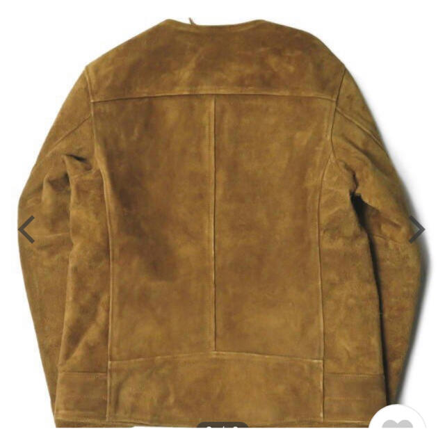 JOHNBULL(ジョンブル)のJohnbullスエードライダースジャケットM  牛革 レザー   メンズのジャケット/アウター(レザージャケット)の商品写真
