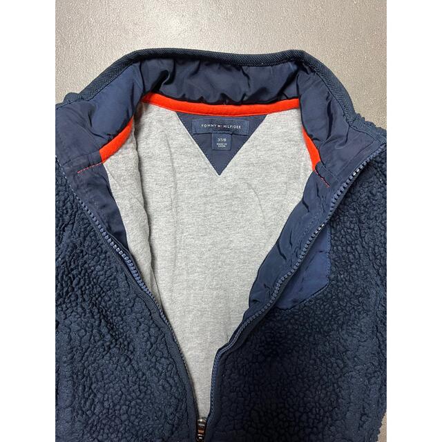 TOMMY HILFIGER(トミーヒルフィガー)のTOMMY HILFIGER モコモコジャケット　3T/100㎝ キッズ/ベビー/マタニティのキッズ服男の子用(90cm~)(ジャケット/上着)の商品写真