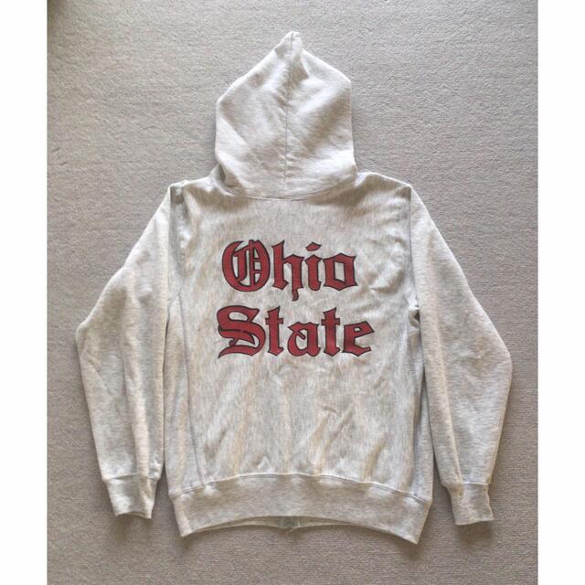 Champion(チャンピオン)の希少 80s champion "Ohio State" zip hoodie メンズのトップス(パーカー)の商品写真