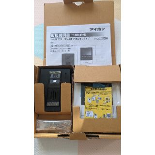 アイホン ドアホン JQ-1ME-T（新品）とJL-DA（ジャンク）のセット(防犯カメラ)