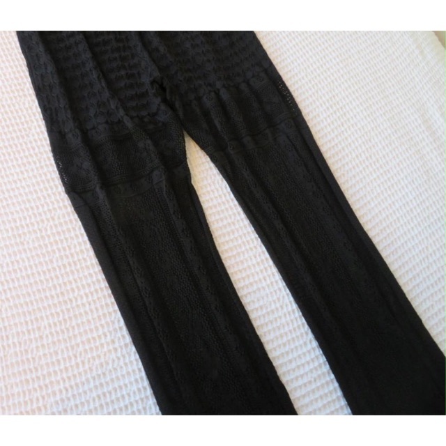 【Mame】curtain lace knitted trousers／ 2