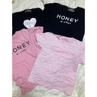 Honey mi Honey - ハニーミーハニー HONEY MI HONEYロゴTシャツ セット