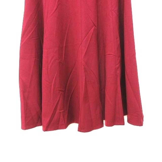 Apuweiser-riche(アプワイザーリッシェ)のアプワイザーリッシェ フレアスカート ひざ丈 2 赤 ワインレッド レディースのスカート(ひざ丈スカート)の商品写真