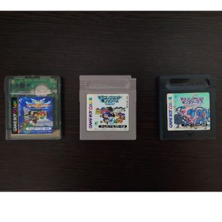 ゲームボーイ(ゲームボーイ)のゲームボーイまとめ売り！　ドラゴンクエスト3＆ドラゴンクエストモンスターズ1,2(携帯用ゲームソフト)