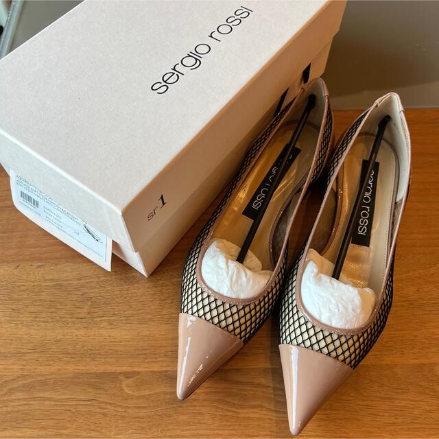 セルジオロッシ フラットシューズ バレエ 新品未使用 sergio rossi