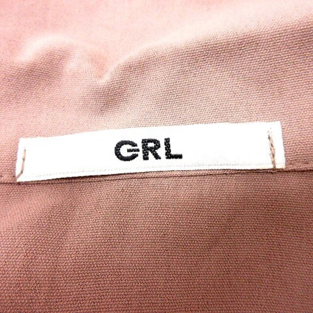 GRL(グレイル)のグレイル GRL ジャケット テーラード M 茶 ■MO レディースのジャケット/アウター(その他)の商品写真