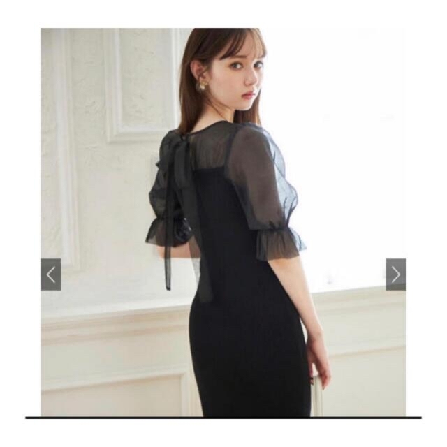 GRL - GRL 異素材バックリボンニットワンピースの通販 by mi-na's shop