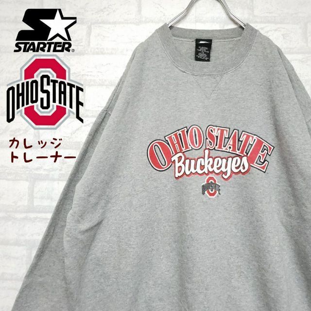 スターター STARTER オハイオ大学カレッジスウェット トレーナー