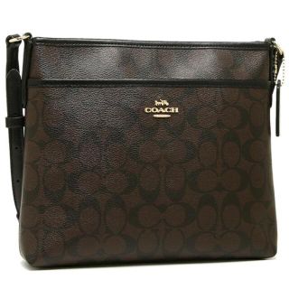 コーチ(COACH)のCOACH コーチ ショルダーバッグ　シグネチャー ブラウン F29210(ショルダーバッグ)