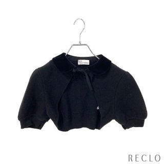 レッドヴァレンティノ(RED VALENTINO)のABランク ボレロ ウール ブラック(カーディガン)