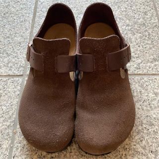 ビルケンシュトック(BIRKENSTOCK)のBIRKENSTOCK ビルケンシュトック　ロンドン　革靴　ブラウン　37(ローファー/革靴)