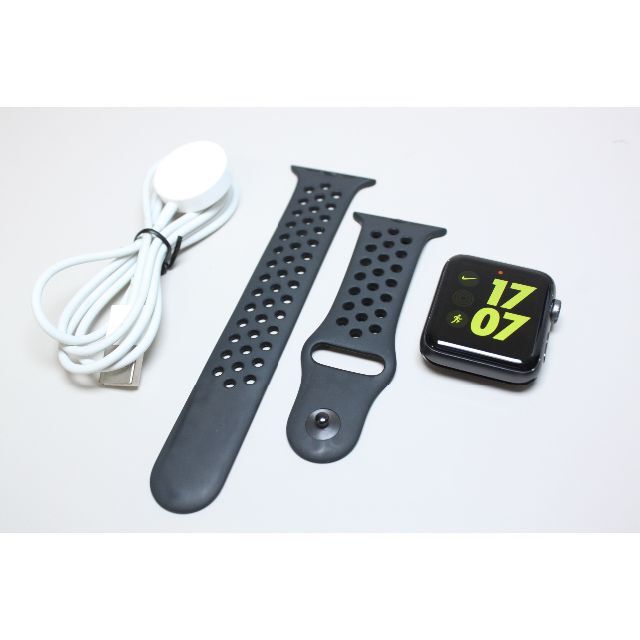 安さ一番Apple Watch - Apple Watch Nike Series3/GPS+セルラー/42mm ...