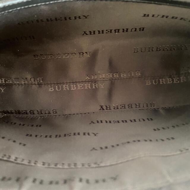 BURBERRY(バーバリー)の極美品 バーバリー Burberry ハンドバッグ レザー ブラック ミニ レディースのバッグ(ショルダーバッグ)の商品写真