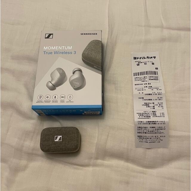 SENNHEISER - 付属品完備 SENNHEISER momentum true wireless3の通販