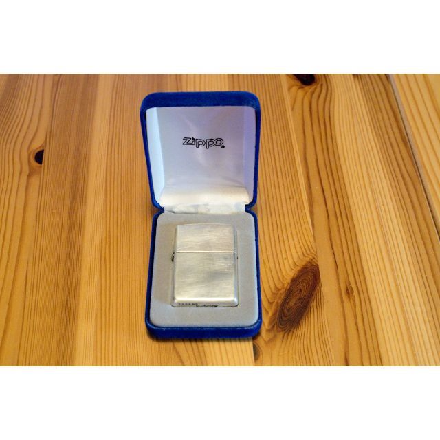 先行販売 Zippo スターリングシルバー#15 レギュラー(純銀無垢