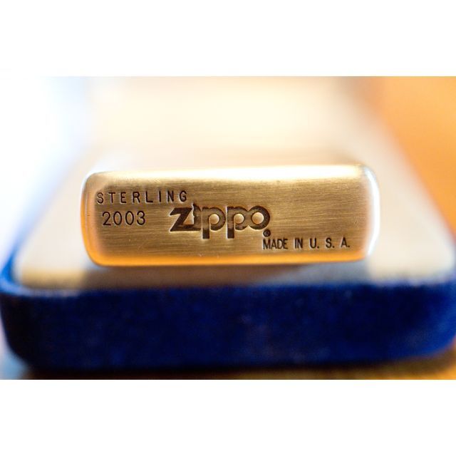 ZIPPO(ジッポー)のZippo スターリングシルバー＃15 レギュラー（純銀無垢） その他のその他(その他)の商品写真