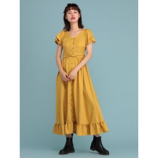 ジュエティ(jouetie)の【完売品】ジュエティ   ヴィンテージフリルワンピース(ロングワンピース/マキシワンピース)