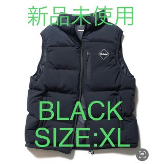 エフシーアールビー(F.C.R.B.)のF.C.Real Bristol  DOWN VEST fcrb ダウンベスト黒(ダウンベスト)