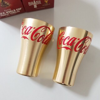 【非売品】コカ・コーラ FILA WORLD CUP トロフィータンブラー　2個