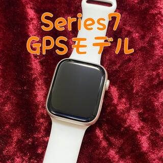 Apple Watch - Apple Watch Series7 スターライト GPS アップルウォッチ