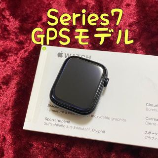 アップルウォッチ(Apple Watch)のApple Watch Series7 ミッドナイト 45 アップルウォッチ(腕時計(デジタル))