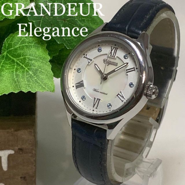 576 GRANDEUR Elegance レディース 腕時計 クオーツ式 レディースのファッション小物(腕時計)の商品写真