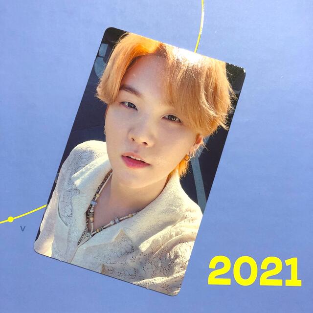 BTS Memories of 2021  トレカ　ユンギ　suga