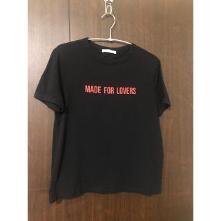 ザラ(ZARA)のzara trafaluc ザラ　Tシャツ　レッド　Mサイズ(Tシャツ(半袖/袖なし))