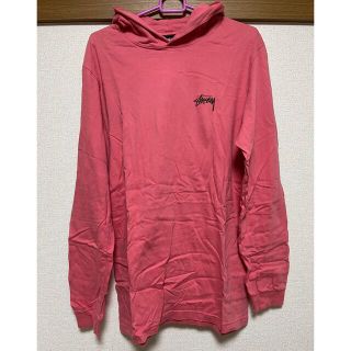 ステューシー(STUSSY)のSTUSSY woman フード付きロンT(カットソー(長袖/七分))