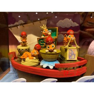 チャンドゥ ミニチュアフィギュア 6個 シンドバッド ディズニー