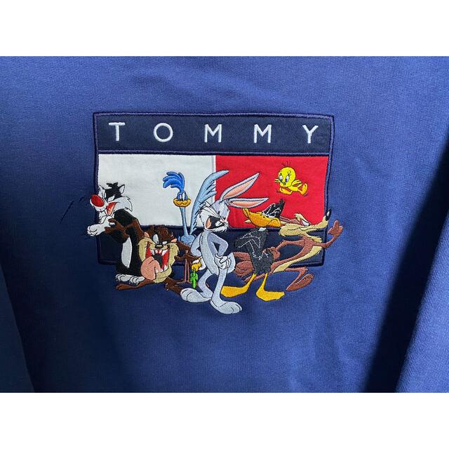 Tommy Jeans looney tunes コラボスウェット　Sサイズ