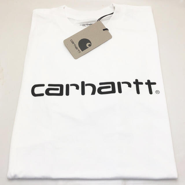 carhartt(カーハート)の新品 カーハート 半袖Tシャツ IO31047 ホワイト Sサイズ メンズのトップス(Tシャツ/カットソー(半袖/袖なし))の商品写真