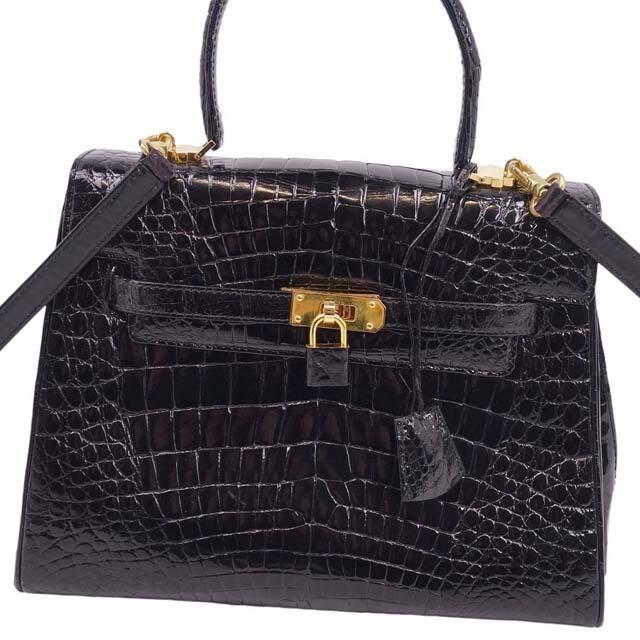 Crocodile - クロコダイル バッグ シャイニークロコ キーロック Crocodile - クロコダイル バッグ シャイニークロコ キーロック