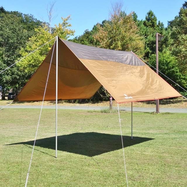 CHANODUG Premium natural tarp ヘキサタープセット