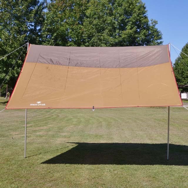 CHANODUG Premium natural tarp ヘキサタープセット