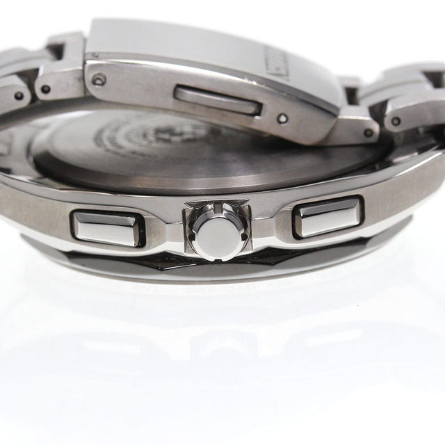 シチズンアテッサブラックチタン H820-T023070 腕時計(アナログ
