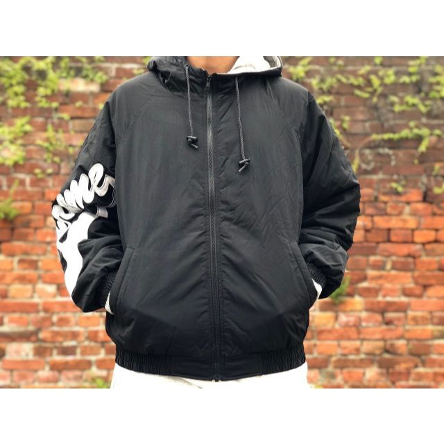 supreme sleeve Script sideline jacket/M 商品の状態 豊富な通販 ...