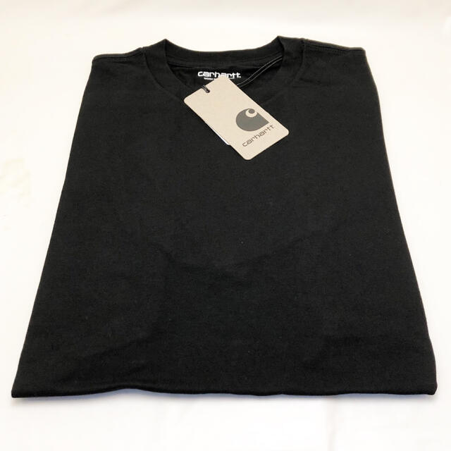carhartt(カーハート)の新品 カーハート 半袖Tシャツ IO26264 ブラック Mサイズ メンズのトップス(Tシャツ/カットソー(半袖/袖なし))の商品写真