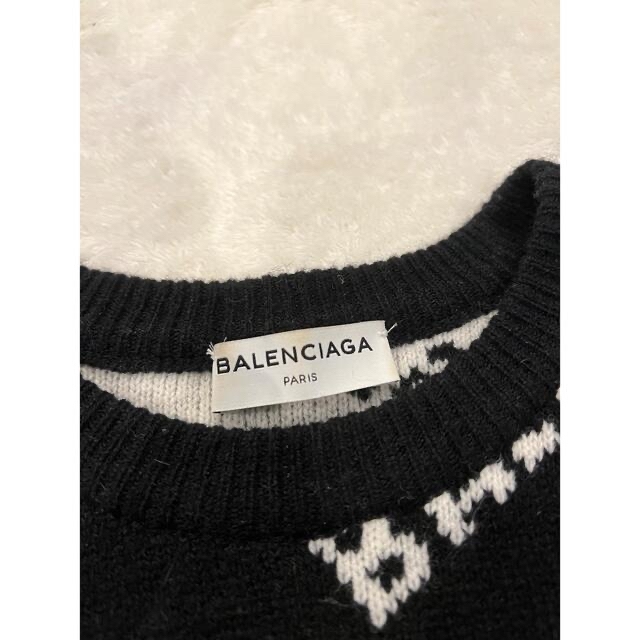 Balenciaga - 【ハンコック様専用】【レア】BALENCIAGA ロゴニット S ...