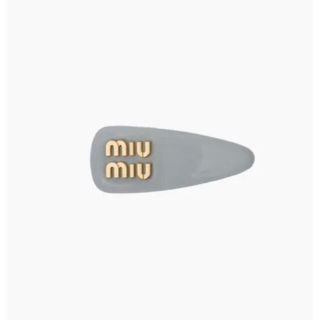 MIU MIU(ヘアアクセサリー ・ ブルー・ネイビー/青色系)の MIU MIU(ヘアアクセサリー ・ ブルー・ネイビー/青色系)の