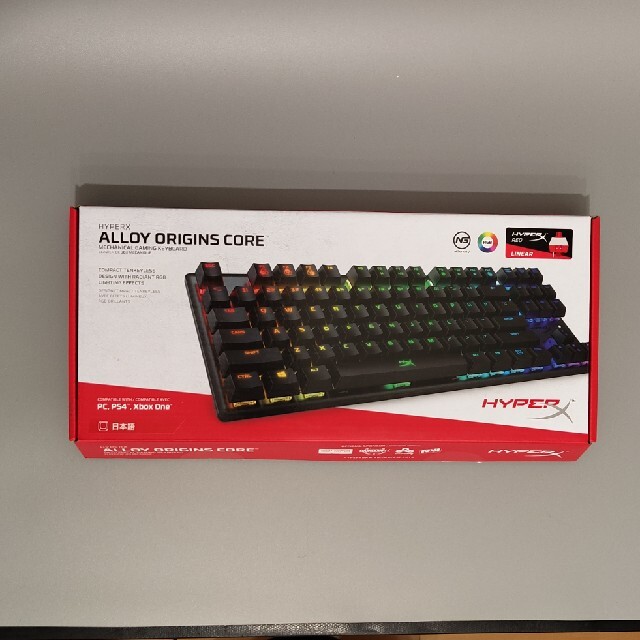 HyperX Alloy Origins Core RGB ゲーミングキーボード