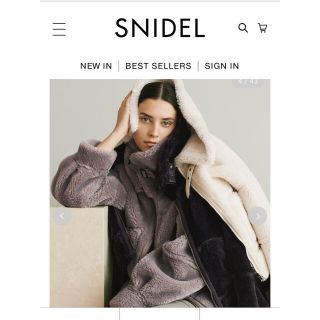 スナイデル(SNIDEL)の(snidel) リバーシブルボアボンバージャケット(その他)